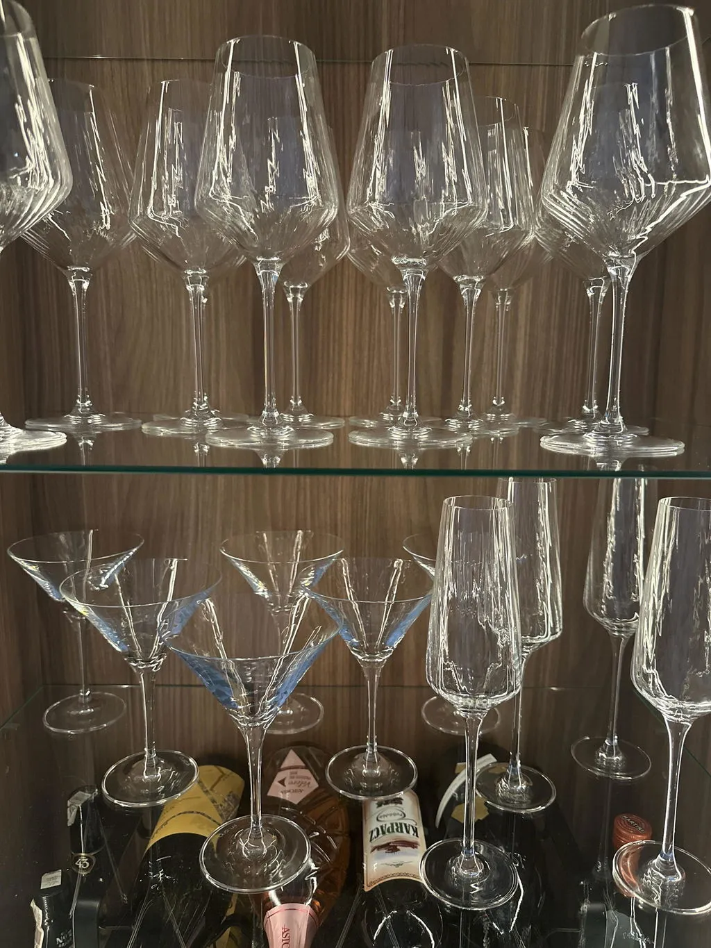 Krosno Avant-Garde LUMI rødvinsglas 550 ml klart
