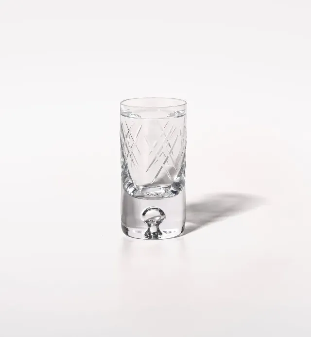 Krosno Royal Cut vodkaglas 35 ml slebet