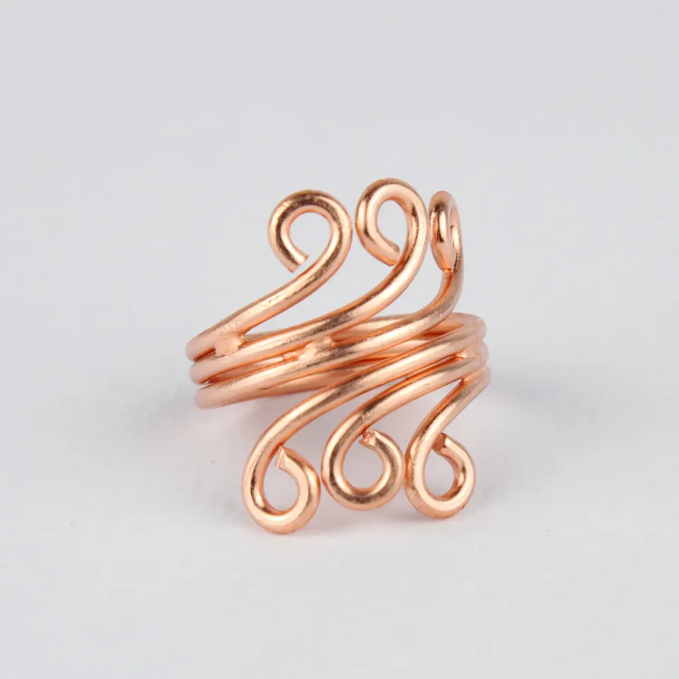 El'Cobre kobberring Design 18 justerbar kobber