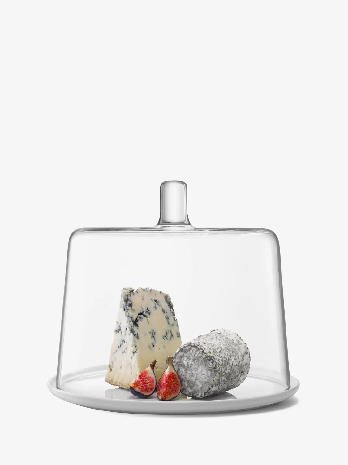 LSA Collective Cheese Cake Dome osteklokke glas