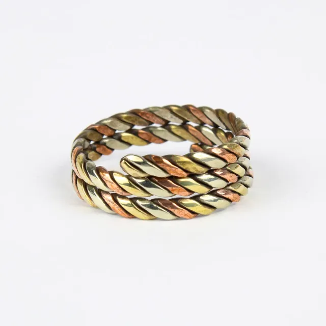 El'Cobre Design 15 kobberring justerbar ren kobber