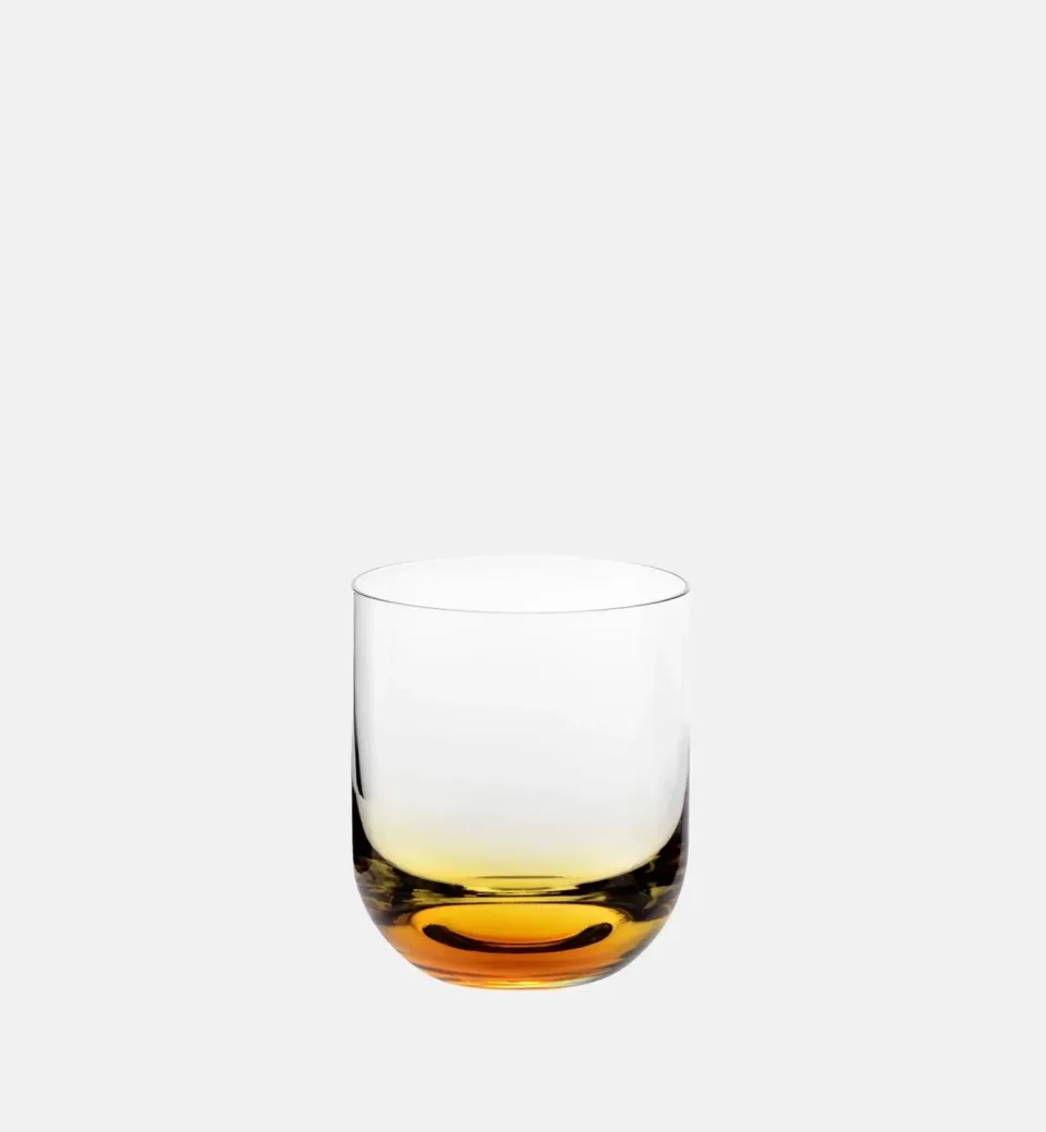 Krosno Sunset tumbler glas 360 ml amber