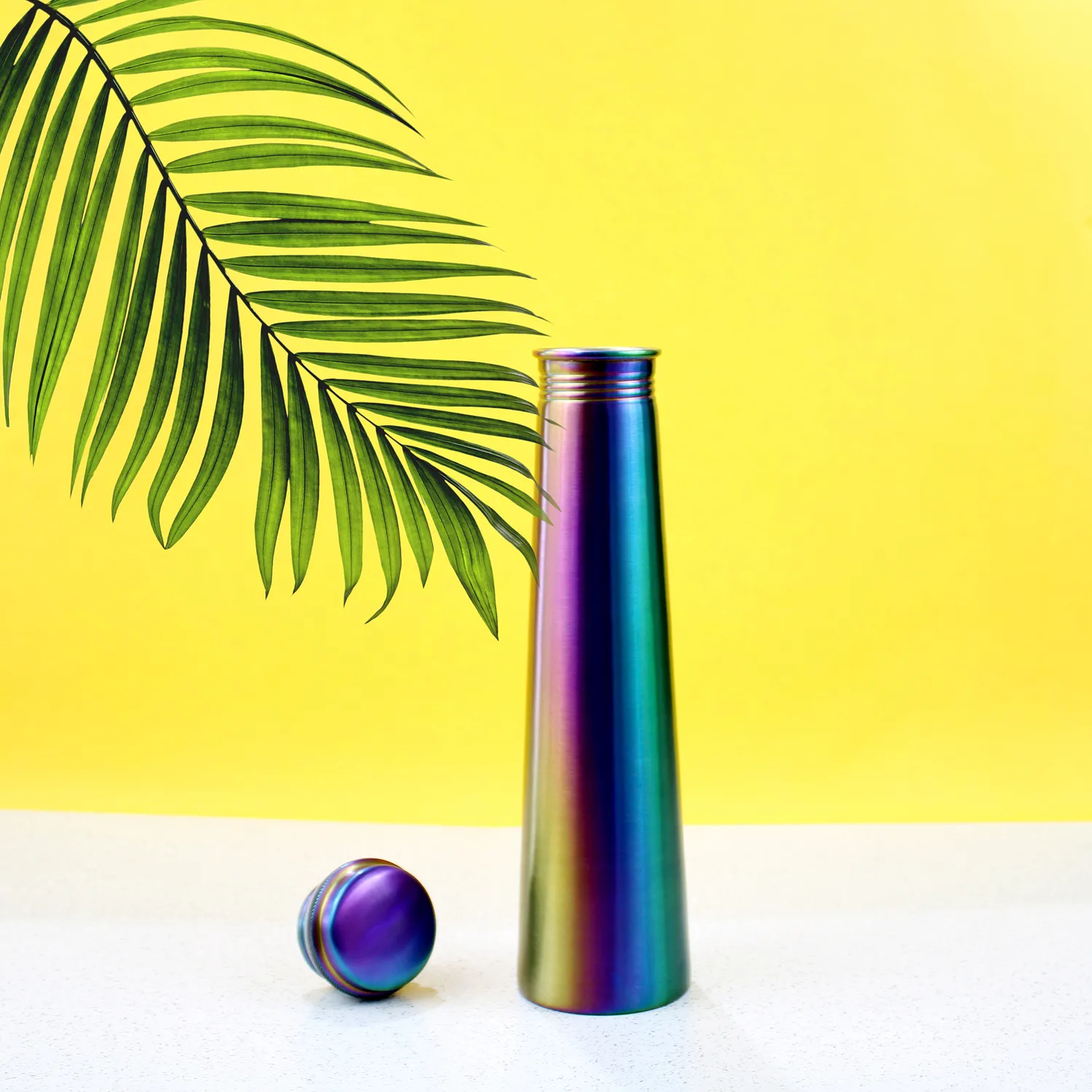 El'Cobre Premium Rainbow Tower kobberflaske 850 ml