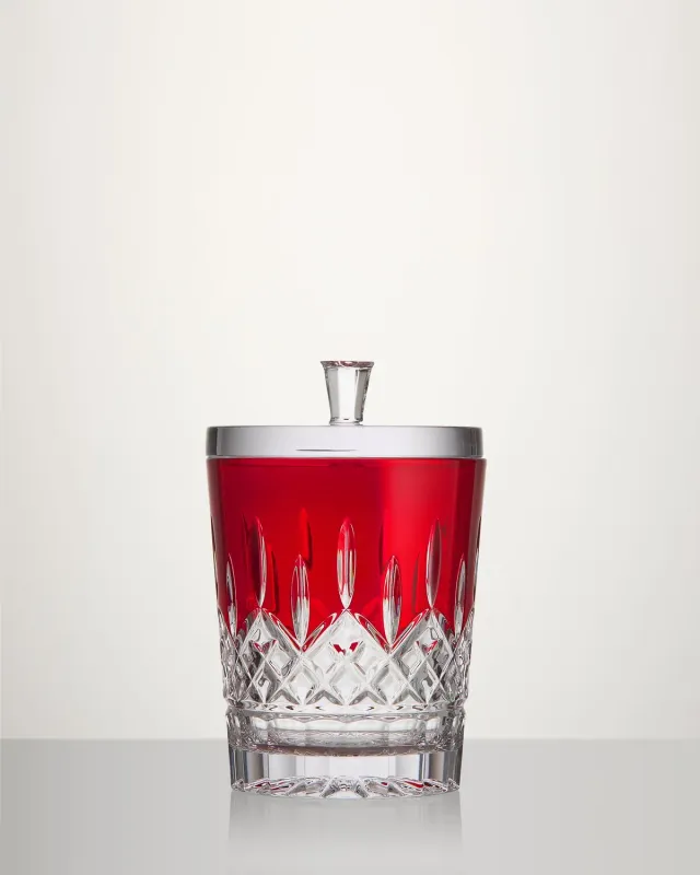 Waterford Lismore Red kagedåse krystal rød