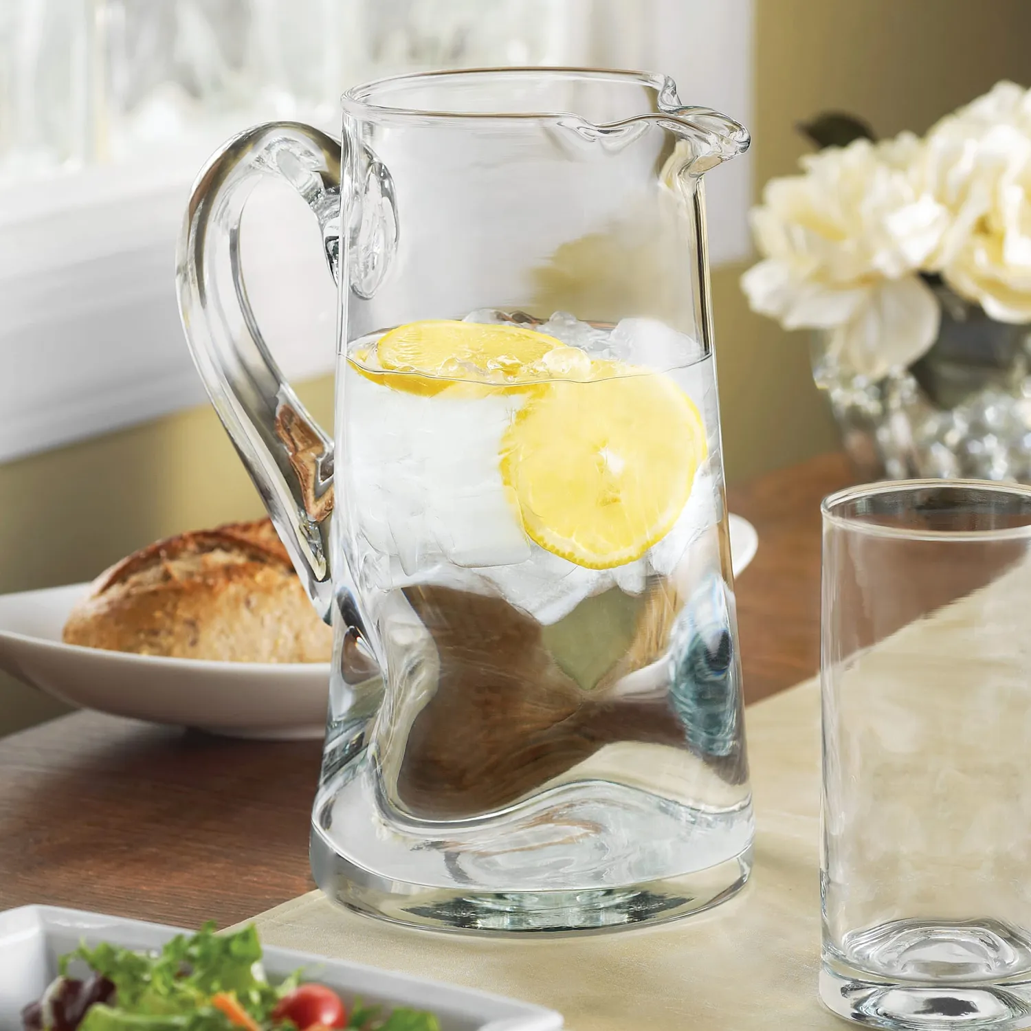 Libbey Impressions glaskande 2,37 liter med hank klart glas