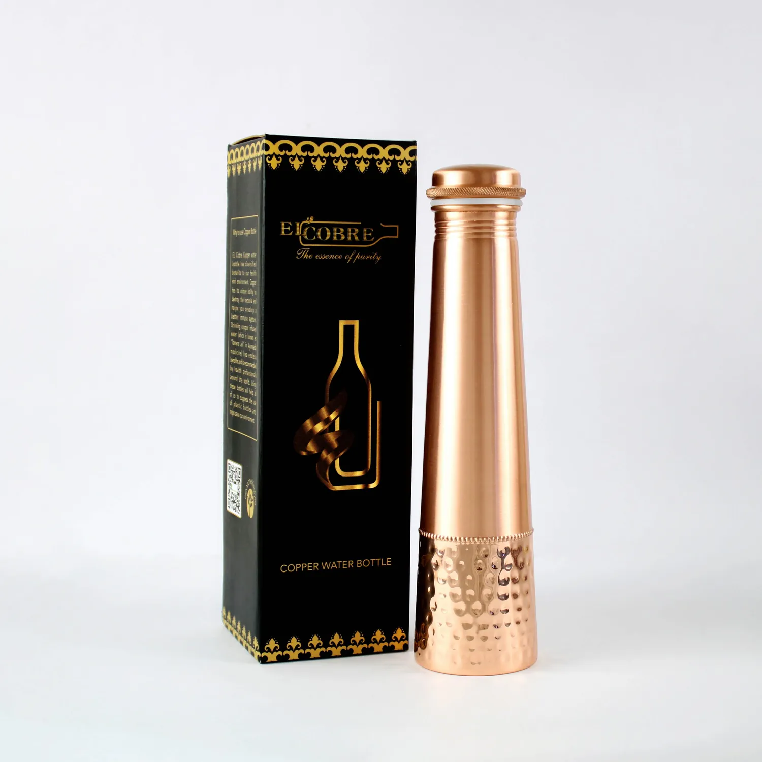 El'Cobre Sequence Tower kobberflaske 850 ml