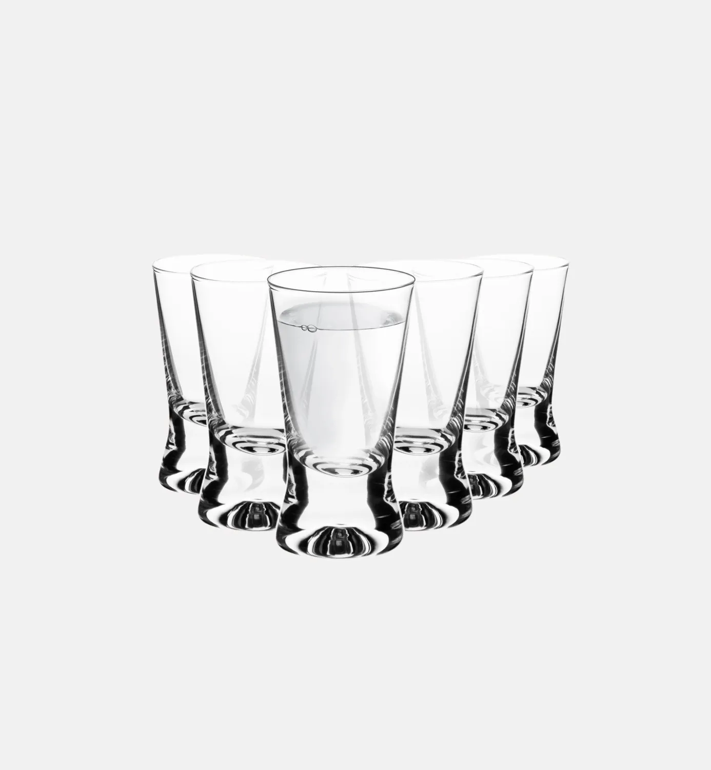 Krosno vodkaglas 25 ml klart glas klassisk