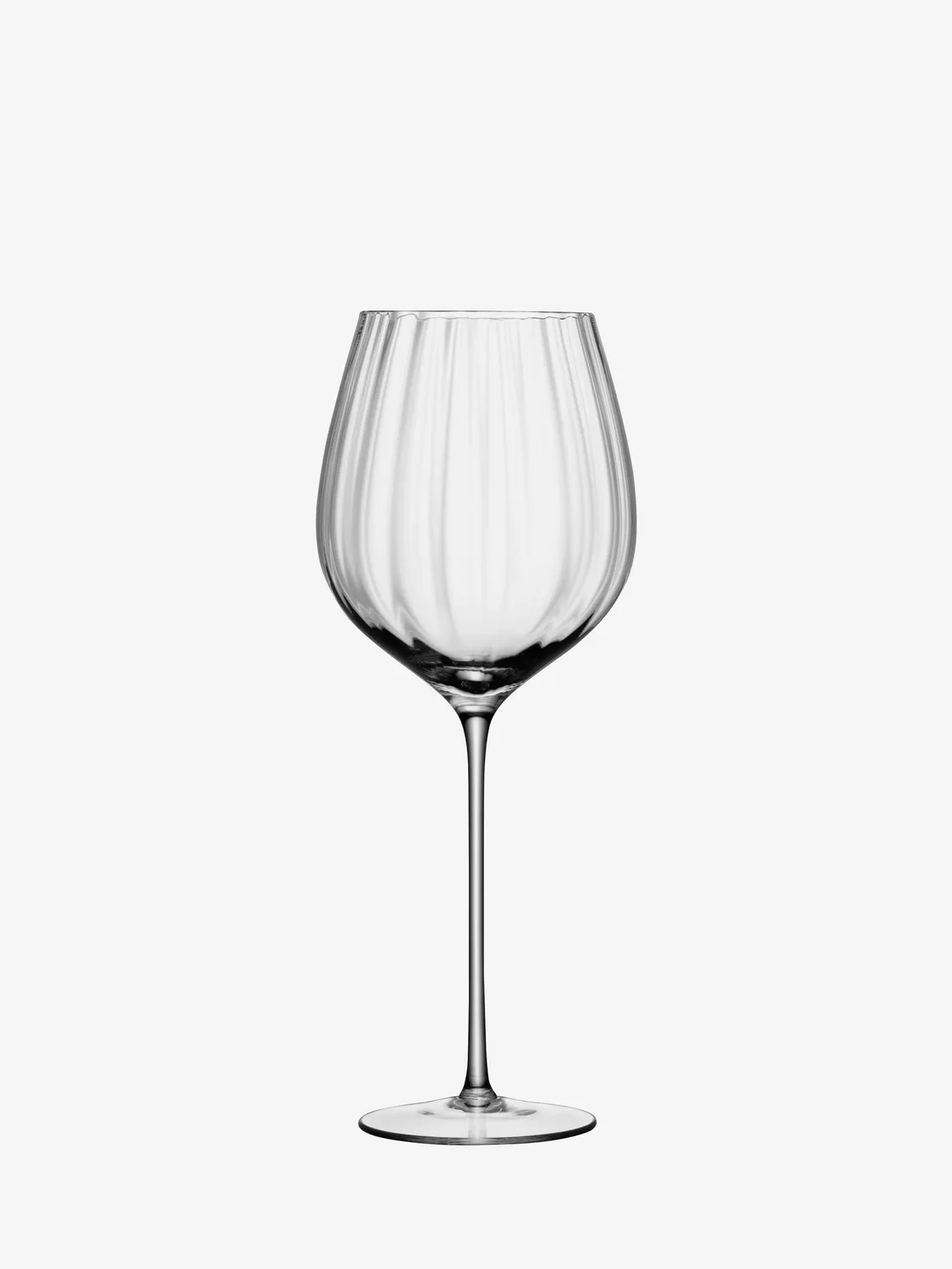 LSA Aurelia rødvinsglas 4 stk riflet
