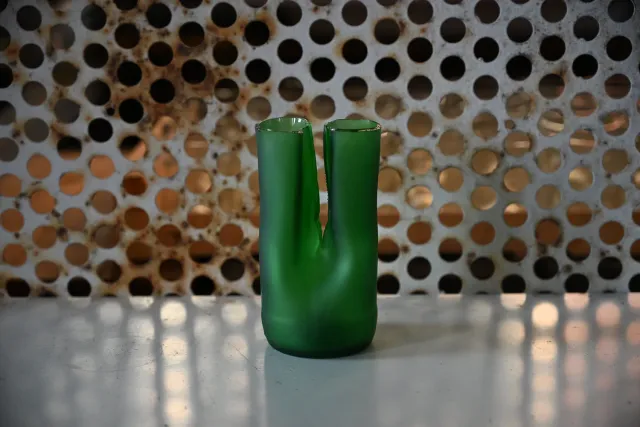 Jesper Jensen Twin Bottleneck vase grøn medium