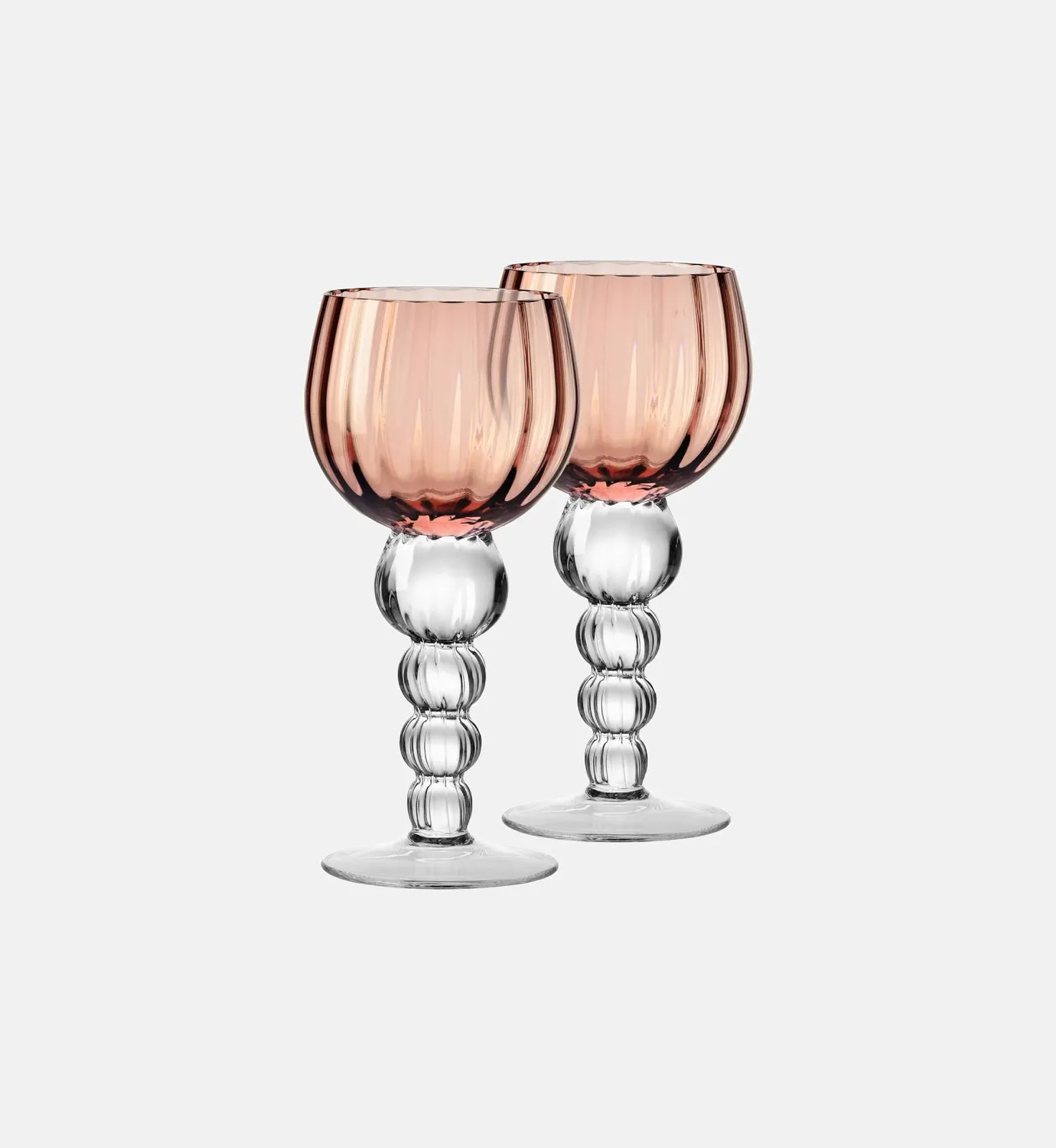 Krosno Mirel vinglas 350 ml bordeaux mundblæst