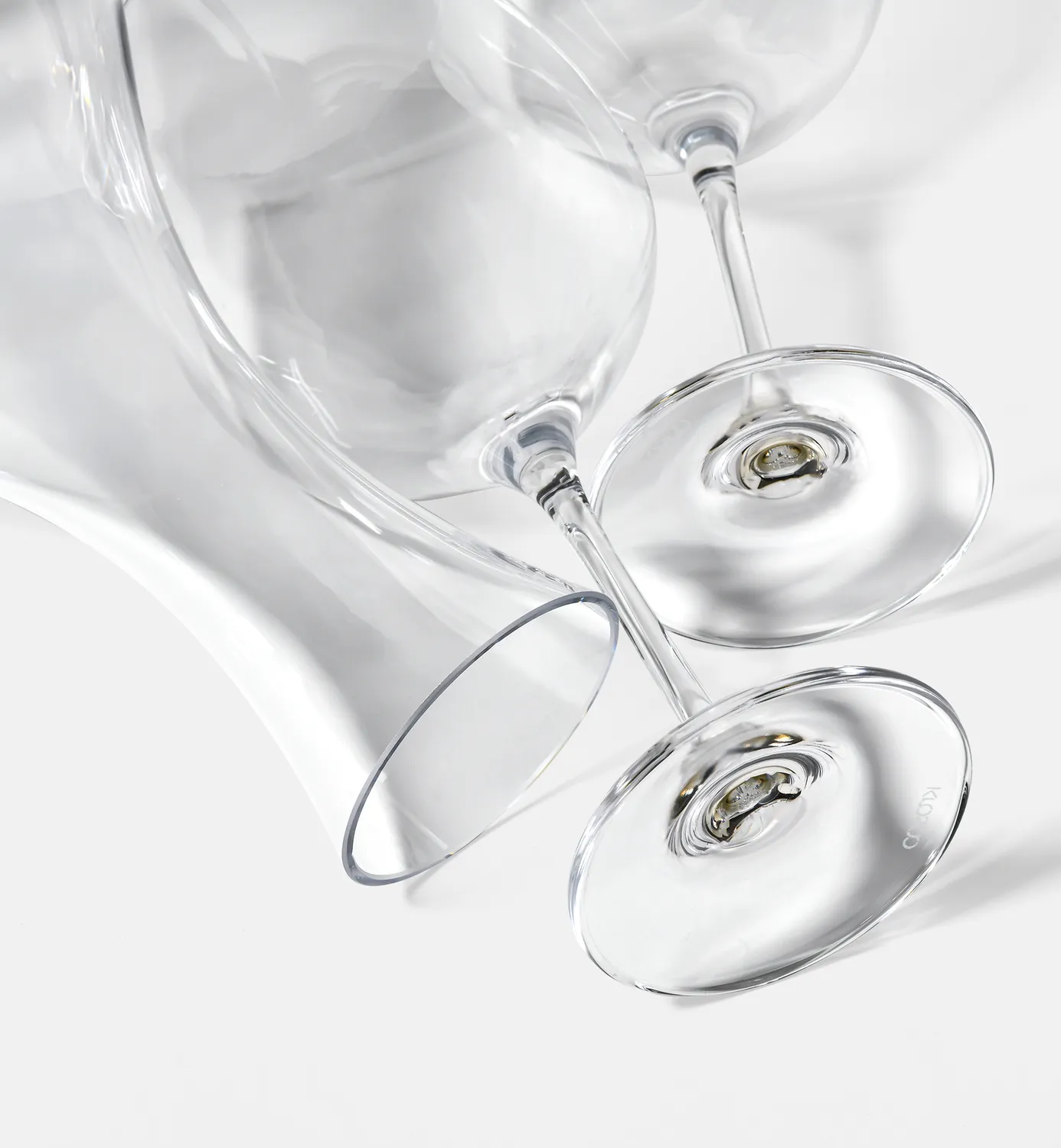 Krosno vinsæt 3 dele karaffel og glas krystal