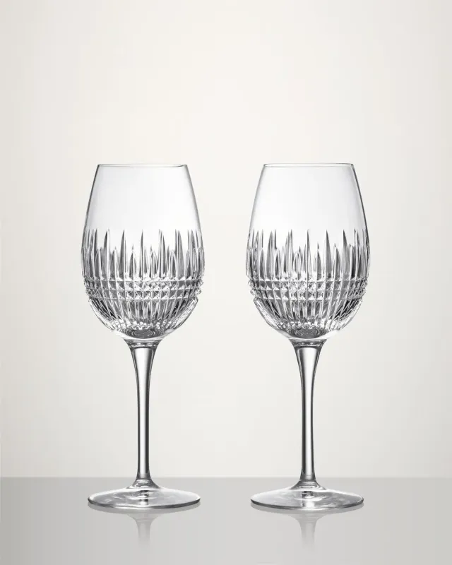 Waterford Lismore Diamond glas sæt 2 krystal