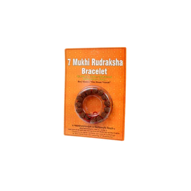 El'Cobre 7 Mukhi rudraksha armbånd
