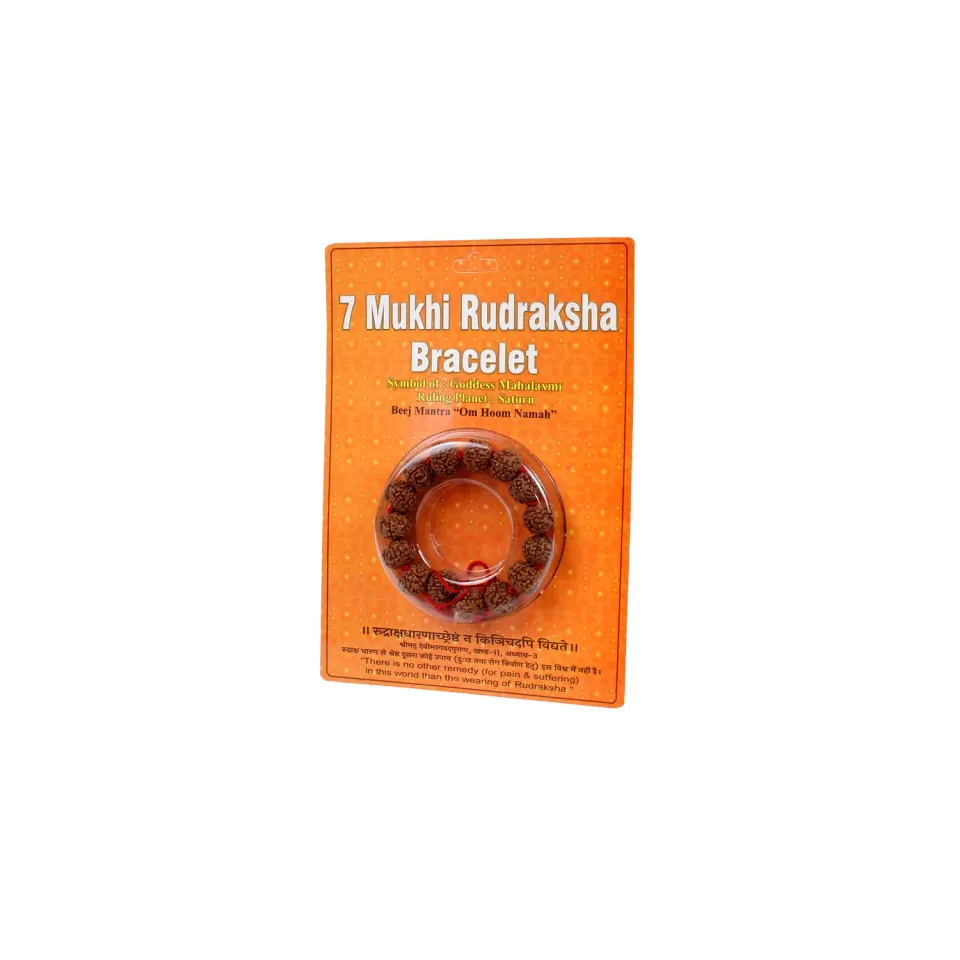 El'Cobre 7 Mukhi rudraksha armbånd