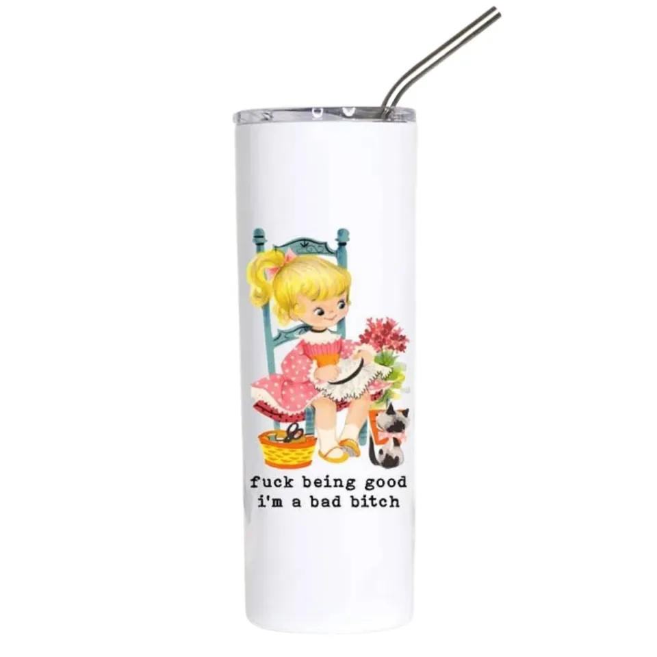 Mugsby Bad Bitch termokop 591 ml vintage
