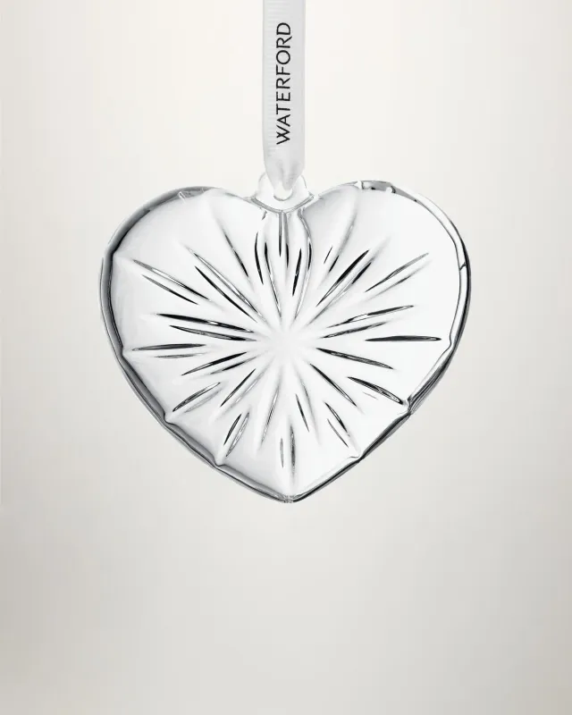 Waterford Christmas Heart juleornament hjerte krystal