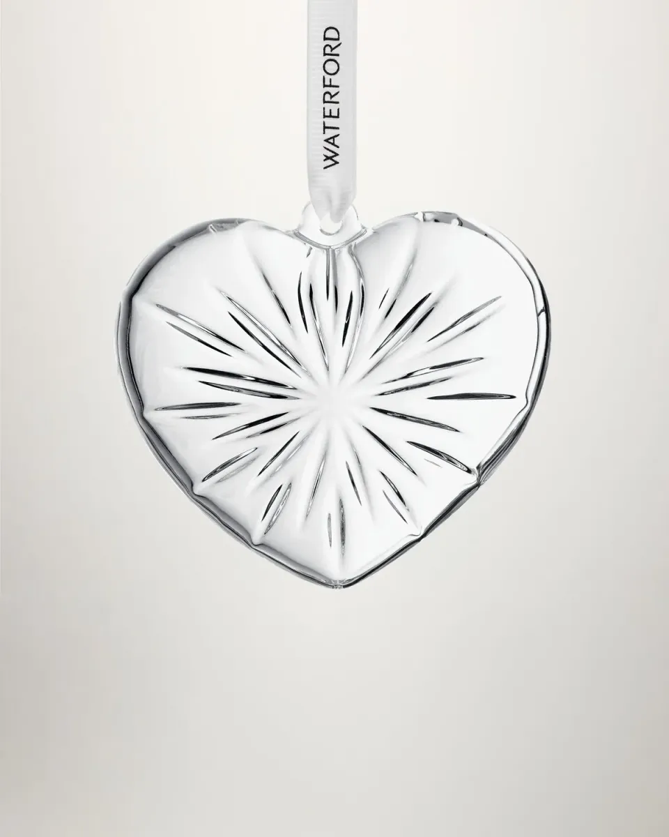 Waterford Christmas Heart juleornament hjerte krystal