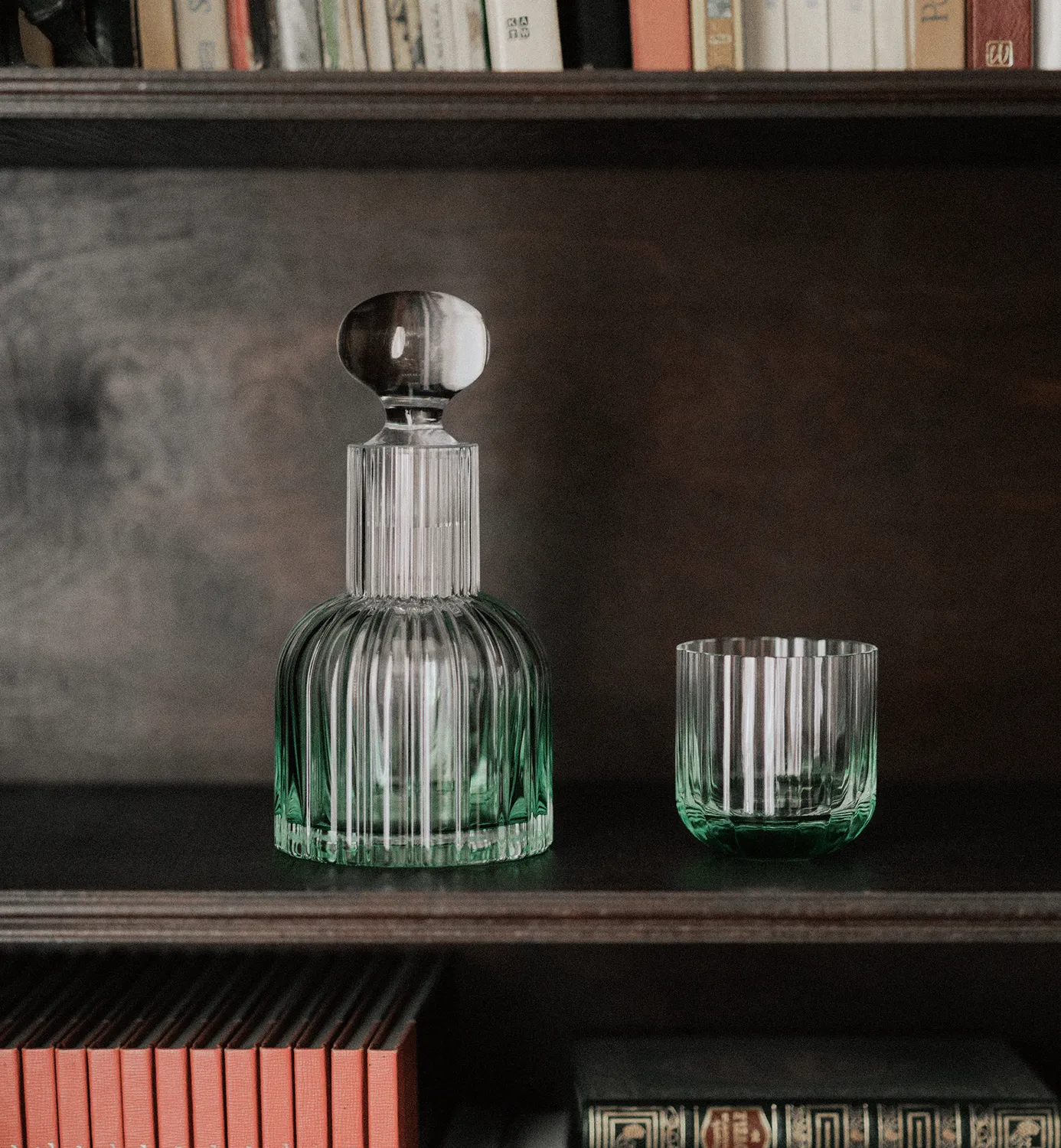 Krosno Marszalkowska vandglas 300 ml emerald