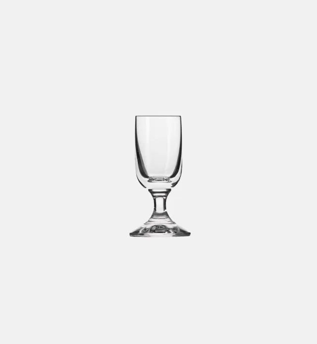 Krosno vodkaglas 25 ml med stilk krystal