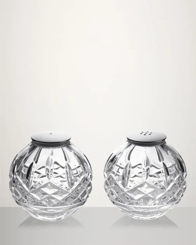 Waterford Lismore salt- og pebersæt krystal