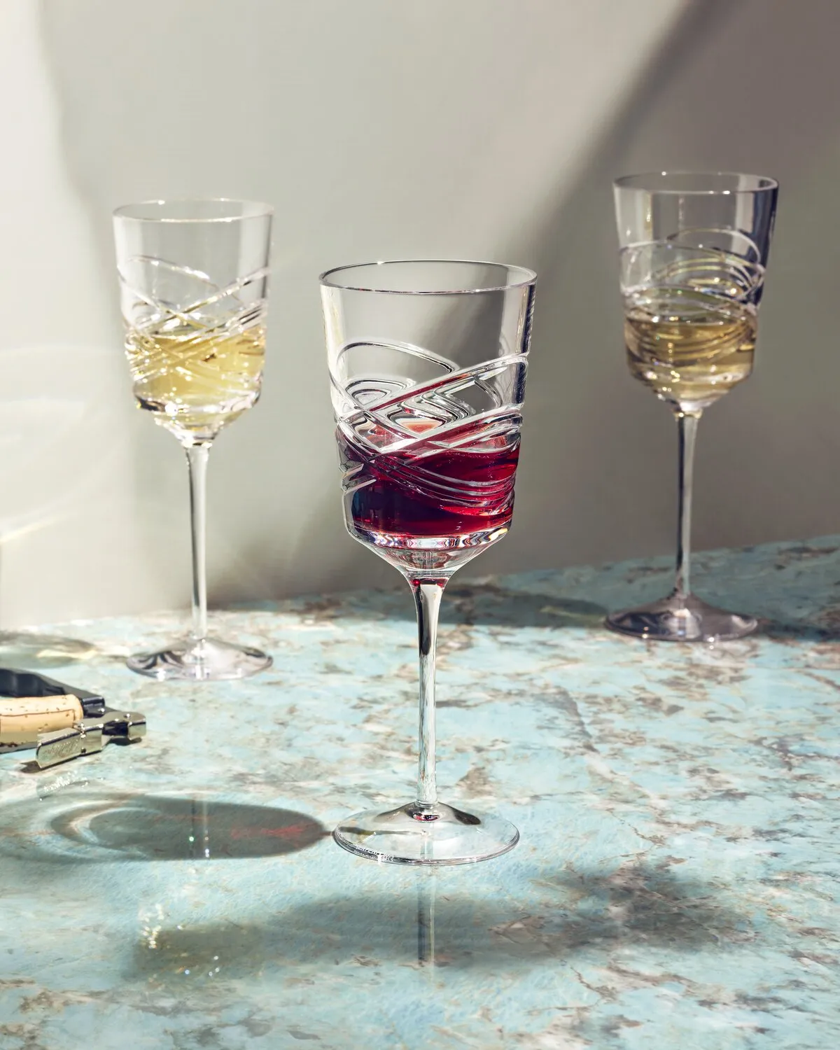Waterford Aran rødvinsglas krystal 2 stk