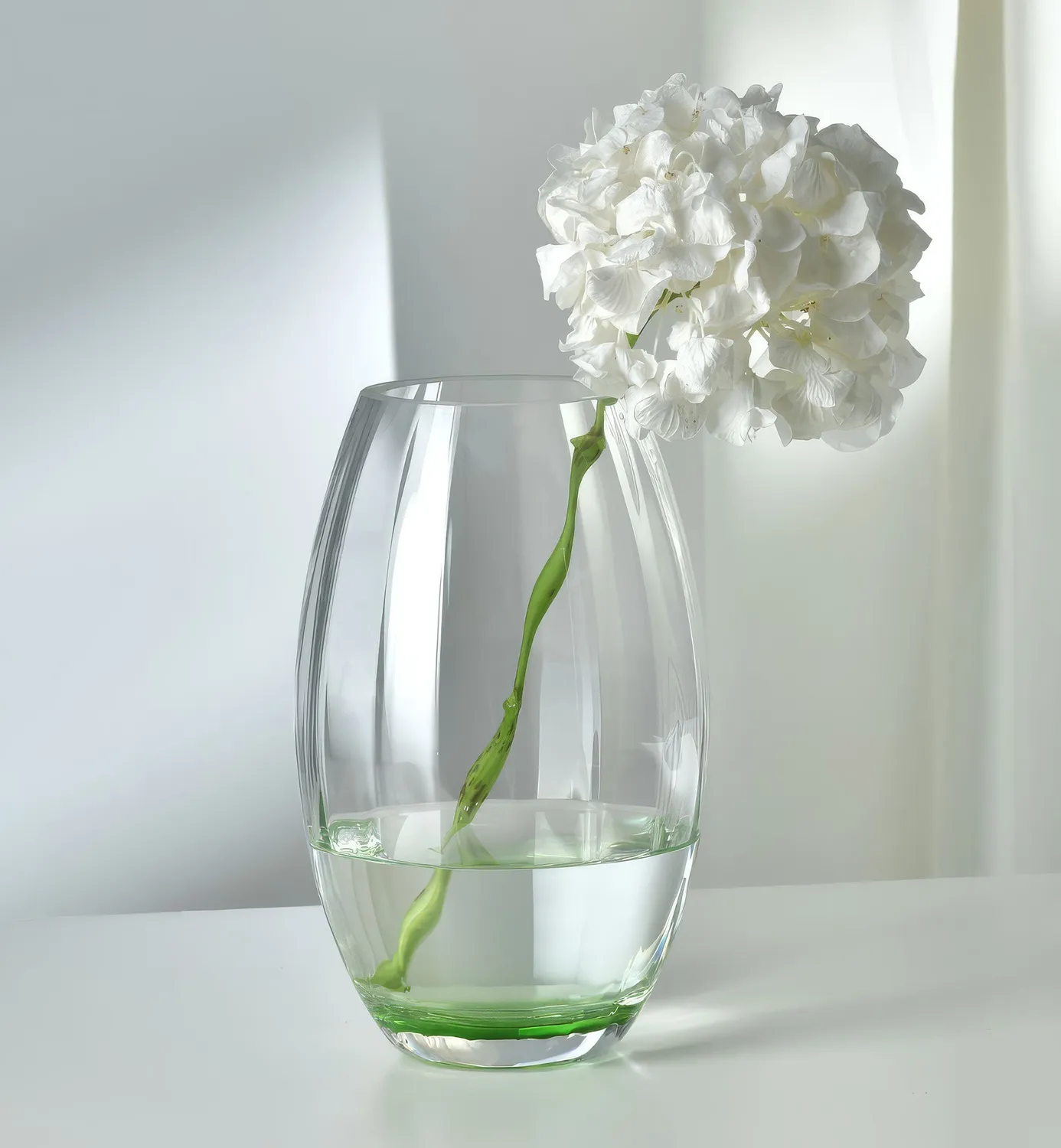Krosno Gemstone vase smaragd 23,5 cm krystalglas