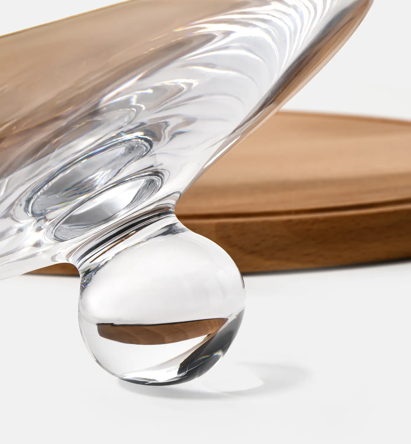 Krosno Glamour cloche 28,5 cm med træfad
