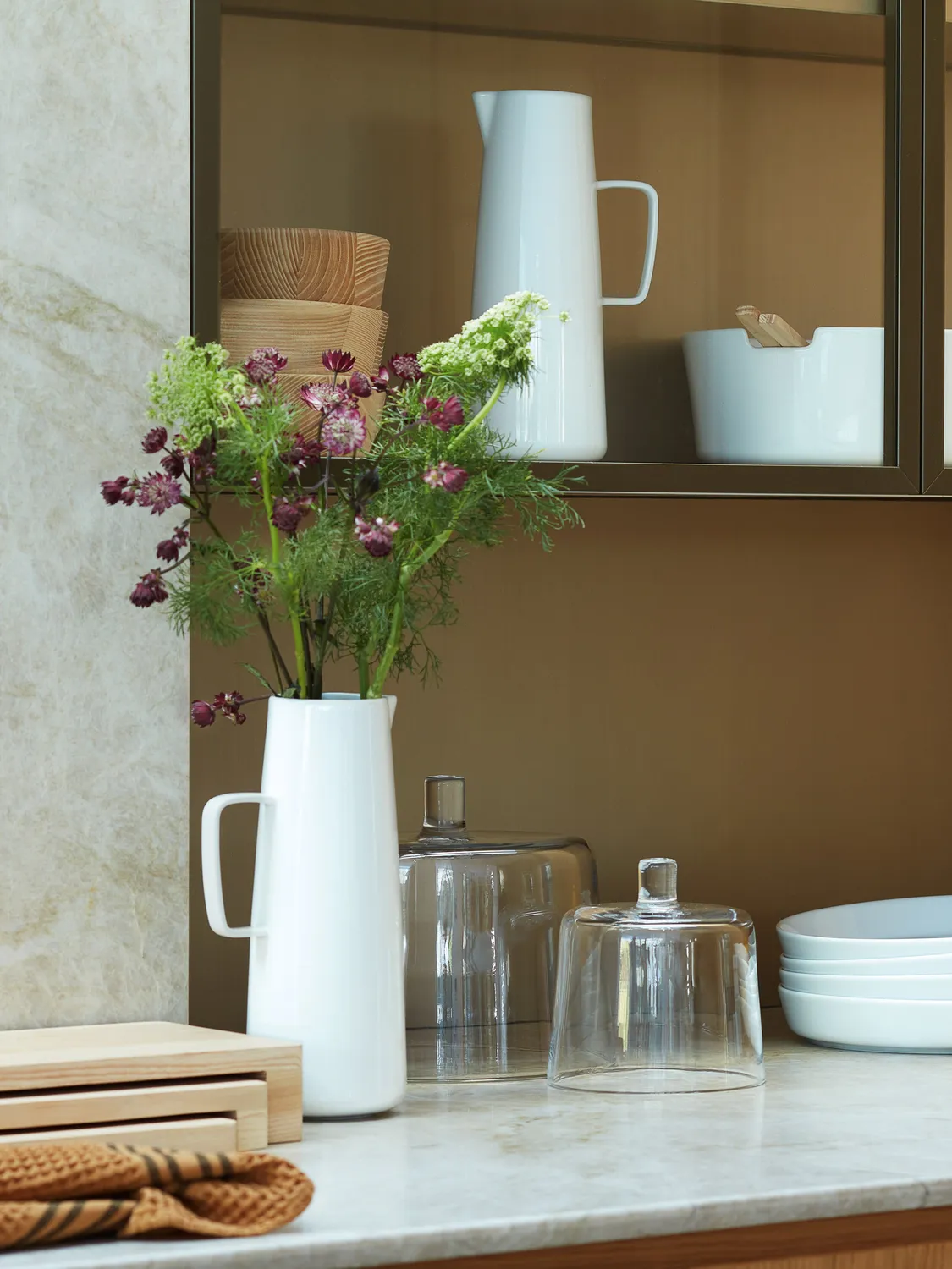 LSA Collective osteklokke kagekuppel glas