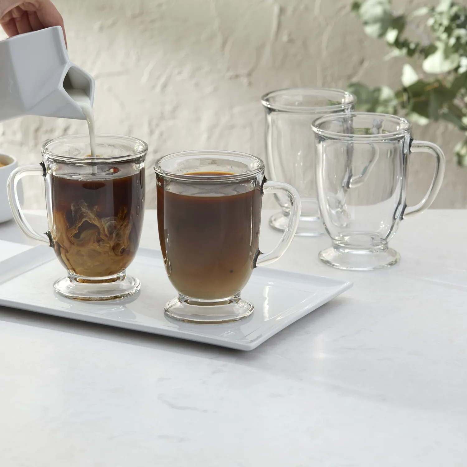 Libbey Kona glaskrus 473 ml sæt med 6 – med hank