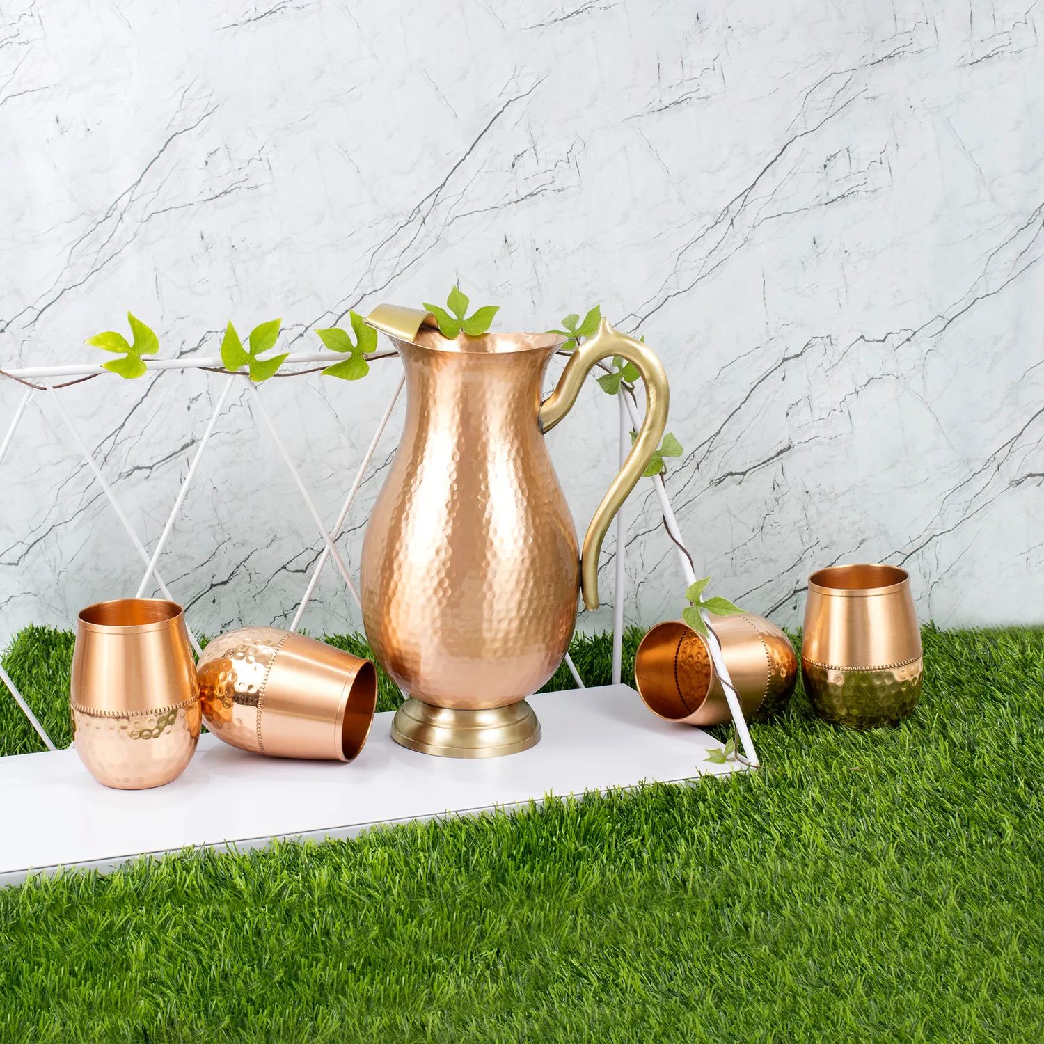 El'Cobre Maharani kobberkande 2000 ml ren kobber