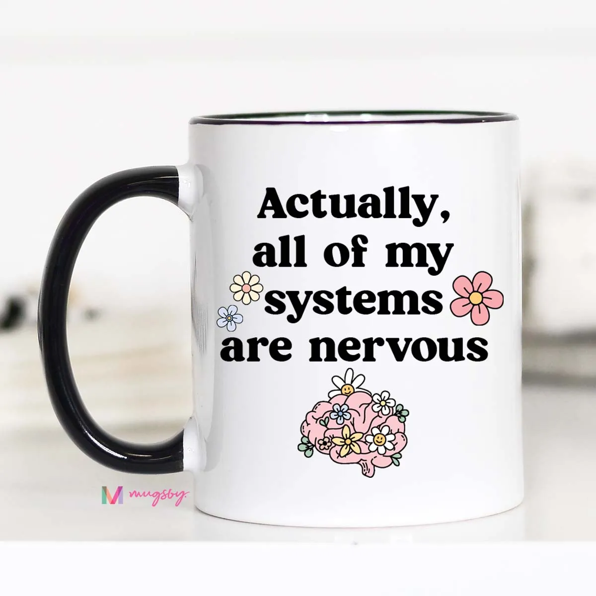 Mugsby All My Systems Are Nervous krus 325 ml