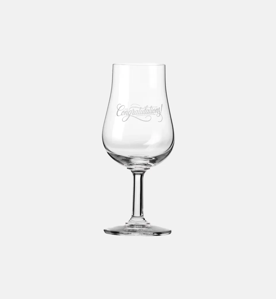 Krosno Congratulations whiskyglas 110 ml gave