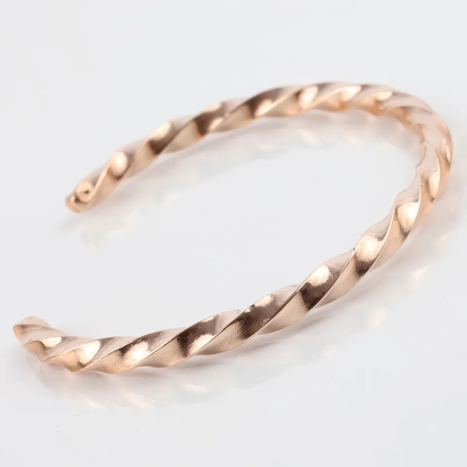 El'Cobre Design 82 snoet kobberarmbånd åben unisex