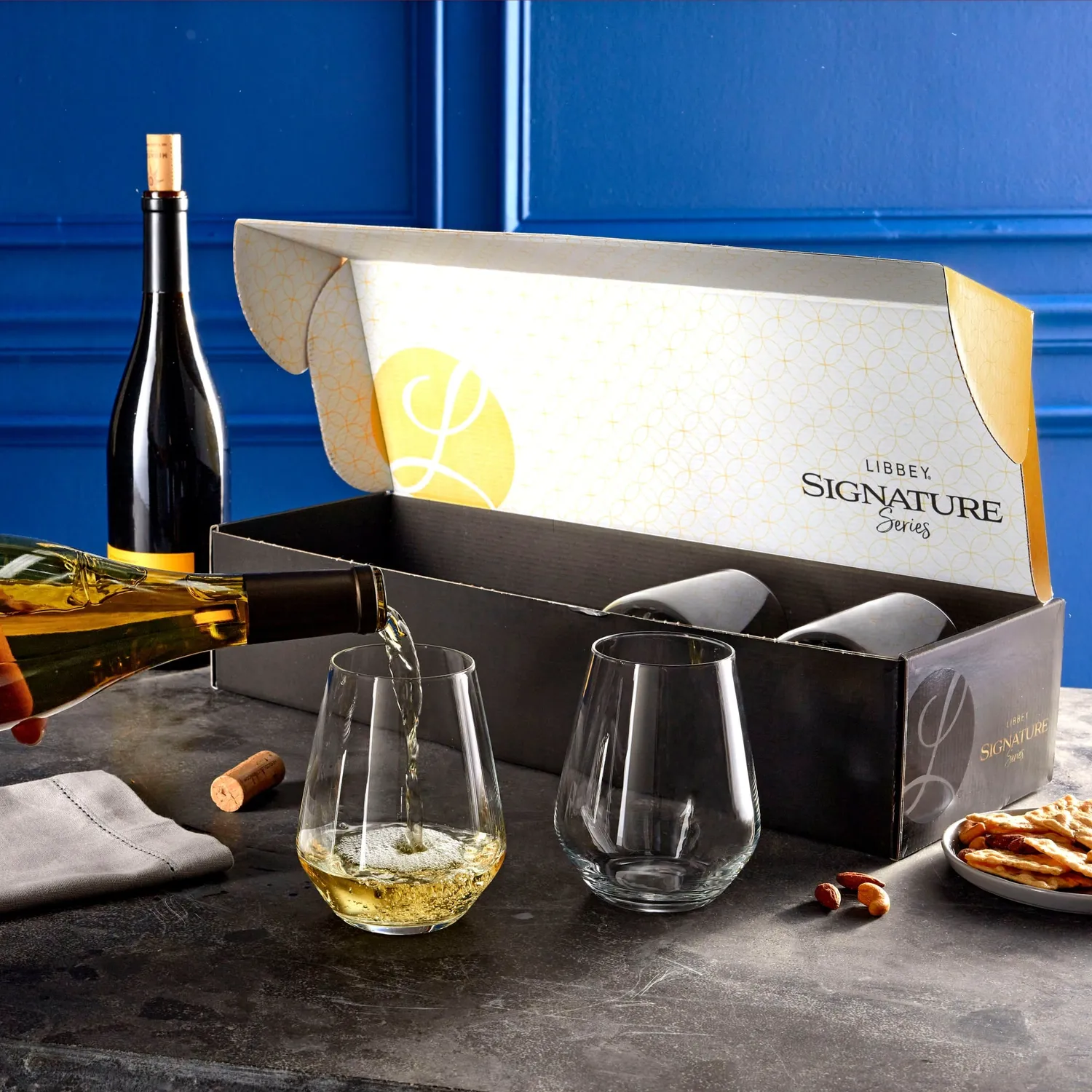 Libbey Signature Greenwich vinglas uden stilk 4 stk 532 ml