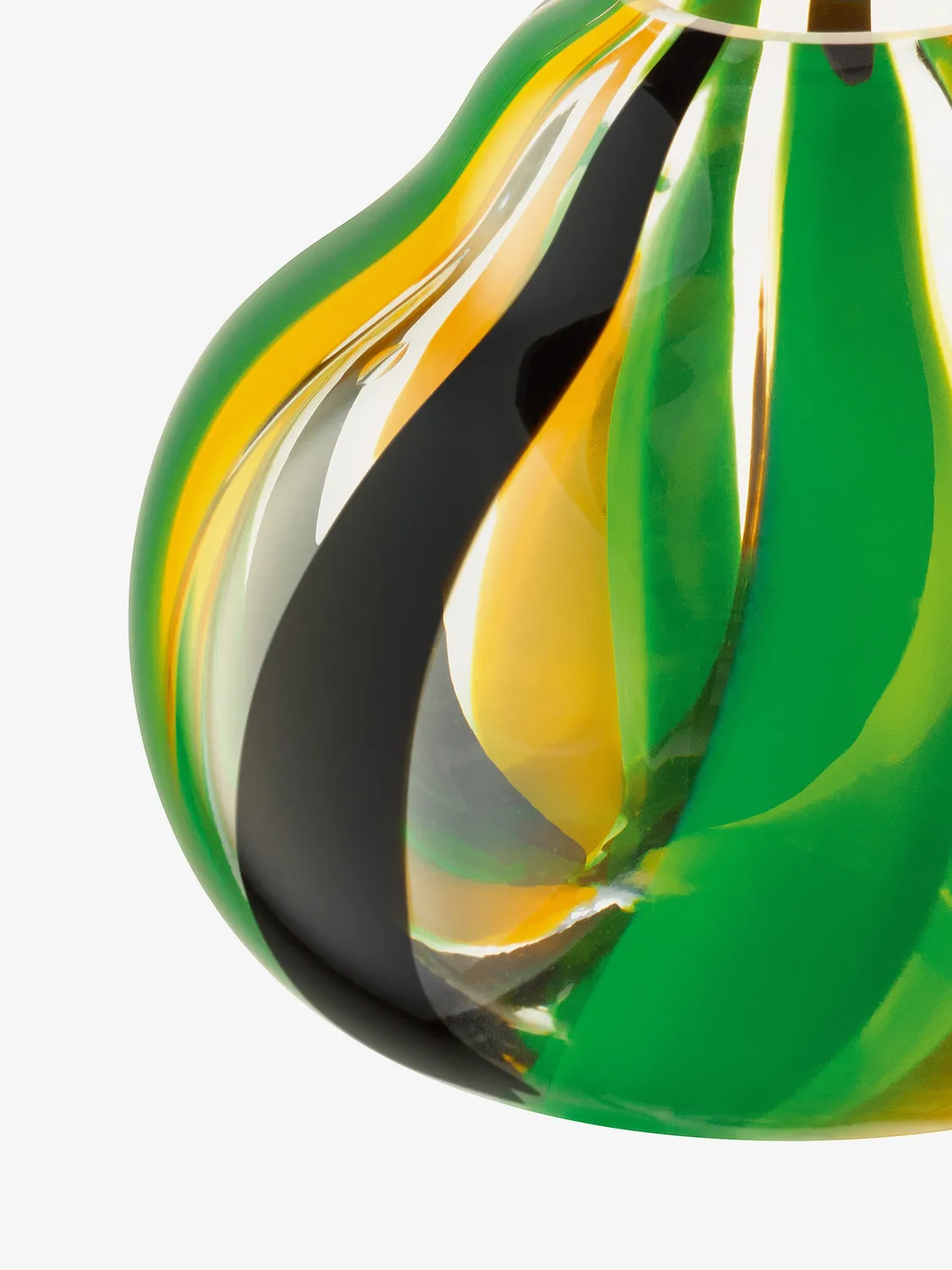 LSA Folk vase mundblæst glas små buketter
