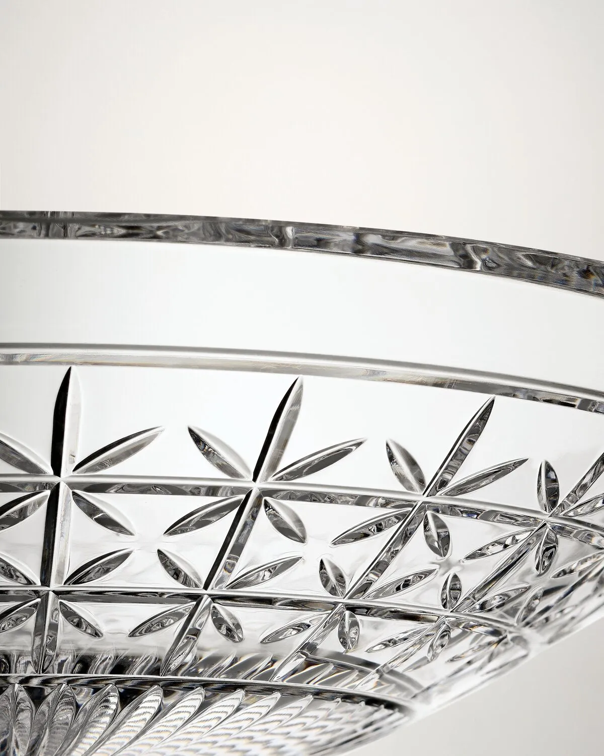 Waterford Mastercraft Powerscourt Low Bowl skål krystal