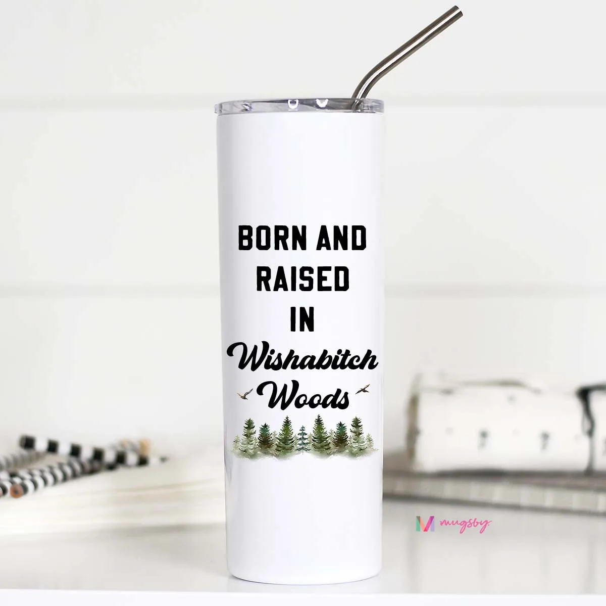 Mugsby Wishabitch Woods Tumbler 591 ml rejse