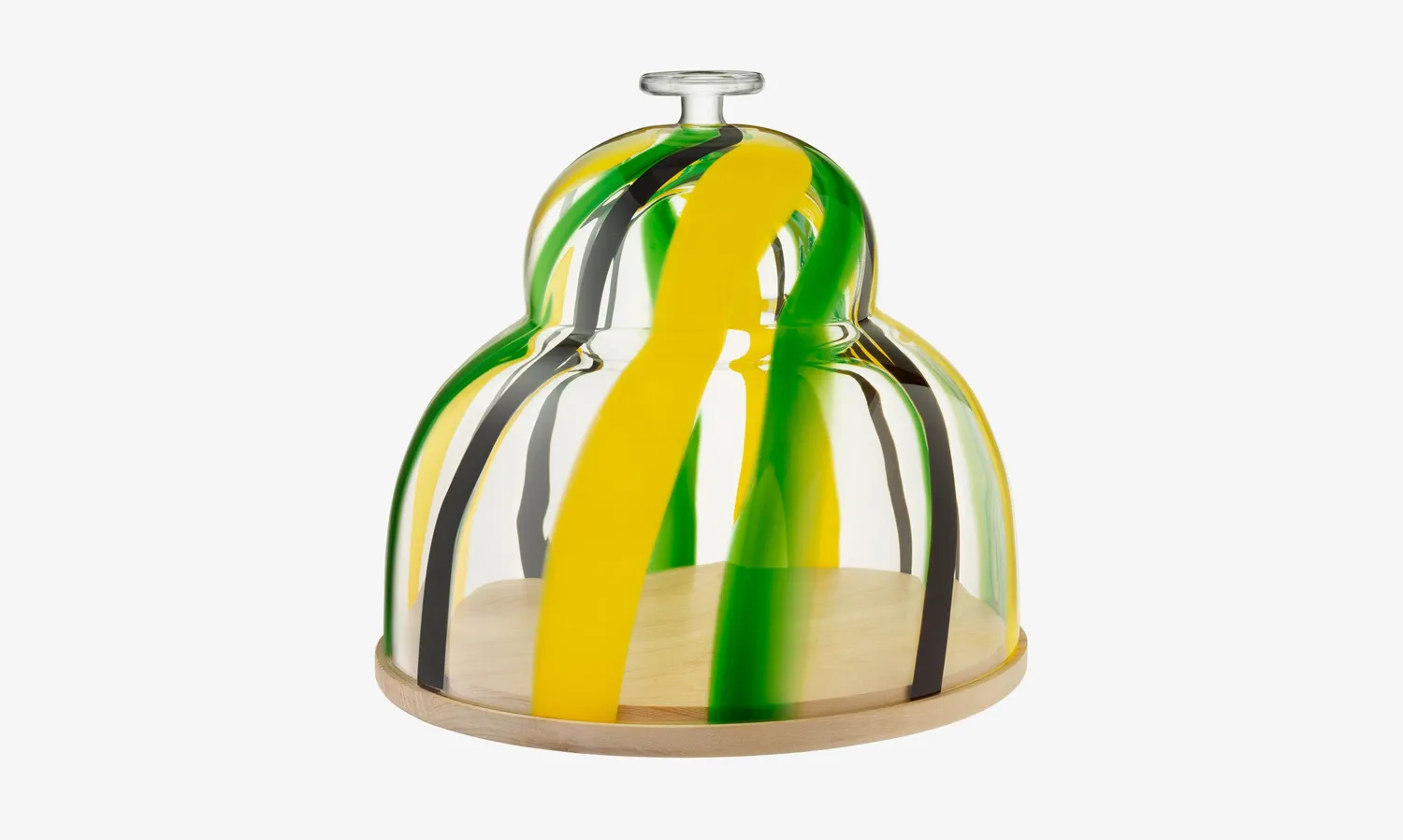 LSA Folk Dome & Ash Base osteklokke glas