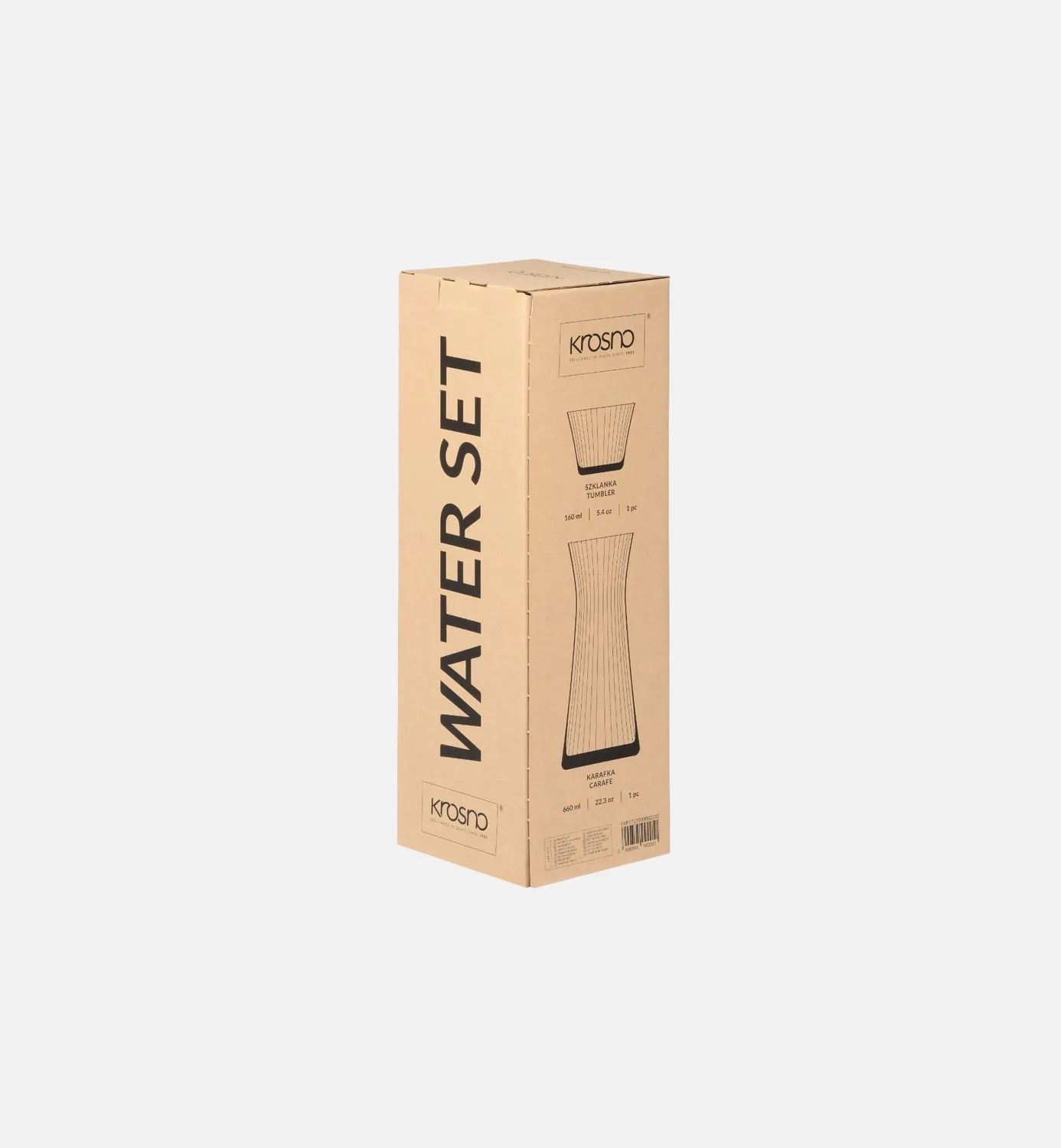 Krosno Day & Night N°2 vandsæt 450 ml glas