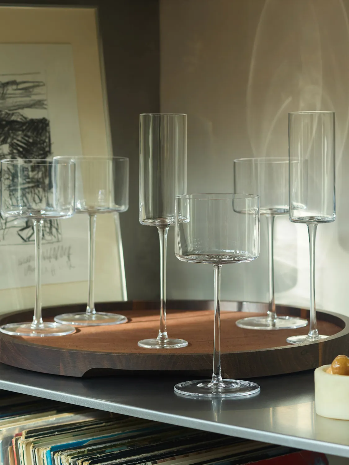 LSA Moderne Champagne Flute glas 2 stk
