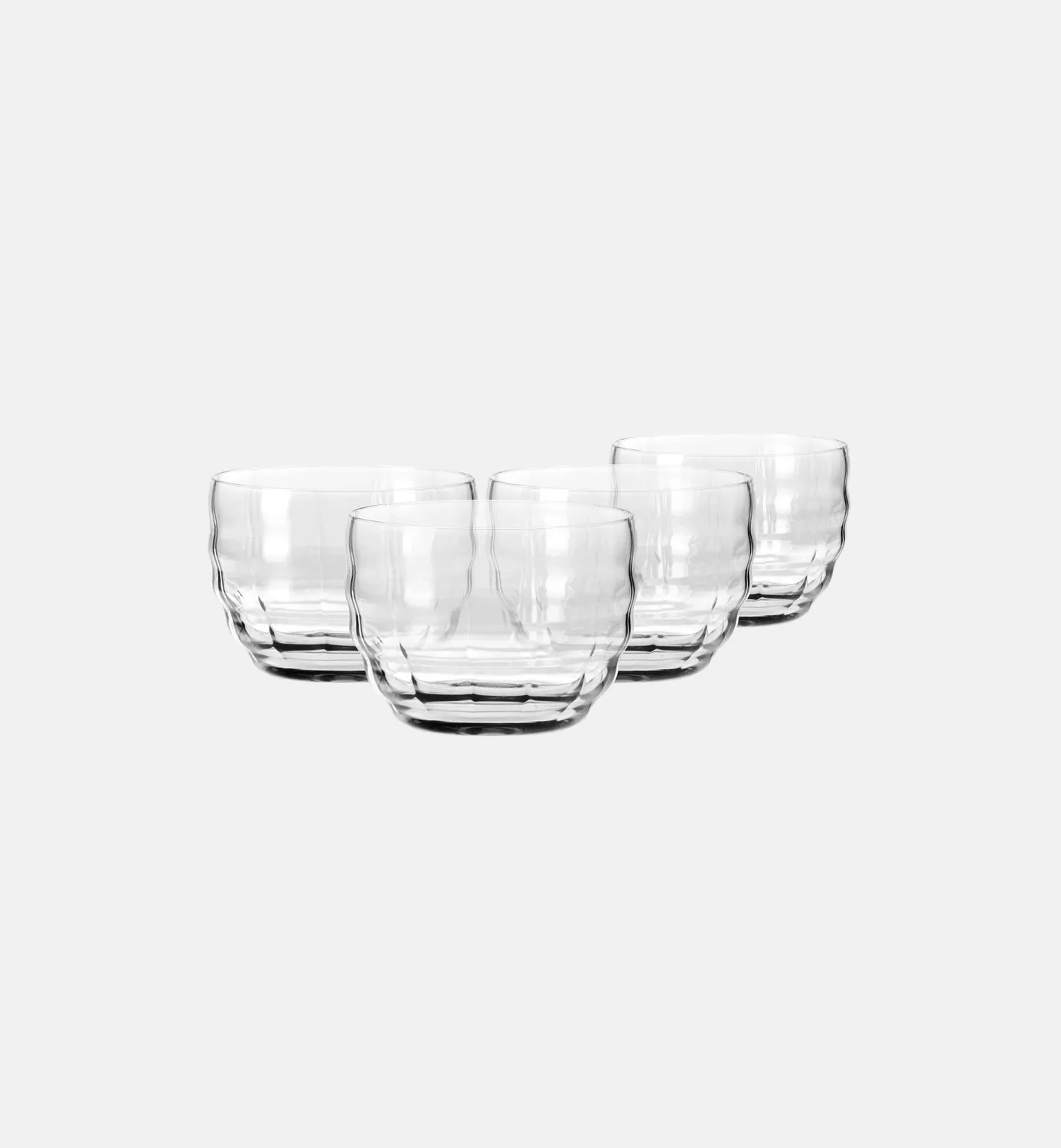 Krosno Coffee Moments kaffeglas 340 ml 4 stk