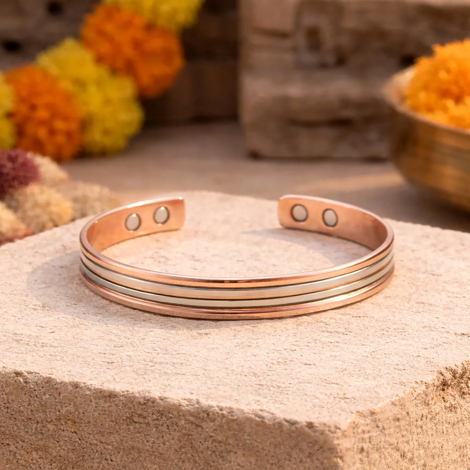 El'Cobre Copper Bracelet Design 81 kobberarmbånd gaveæske