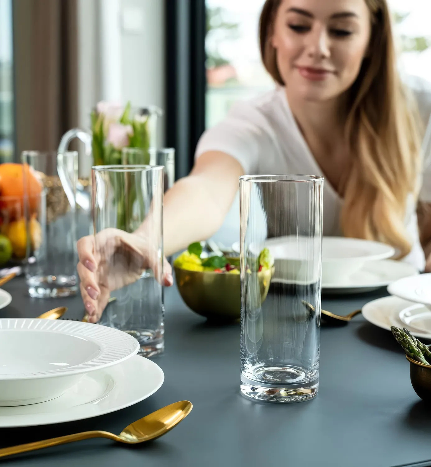 Krosno Balance drikkeglas 610 ml højt