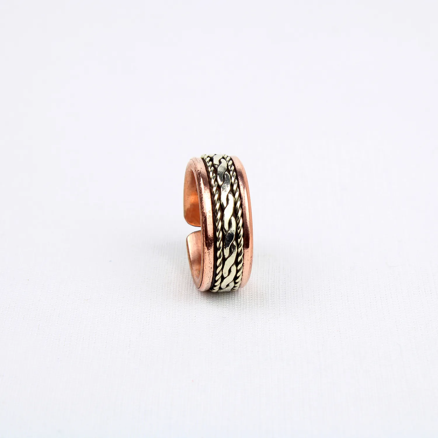 El'Cobre kobberring med magnet Design 14 justerbar