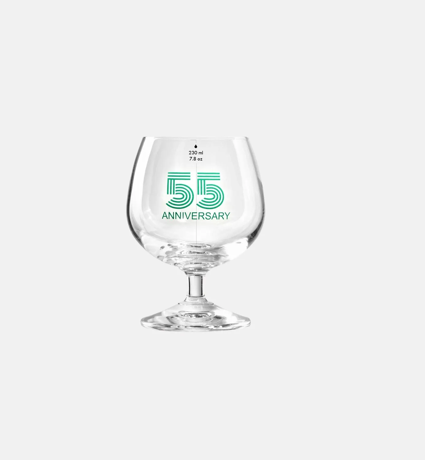 Krosno 55 Anniversary cognacglas 230 ml smaragd