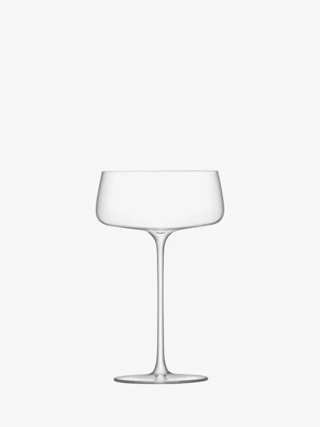 LSA Metropolitan champagne coupe glas 4 stk klar