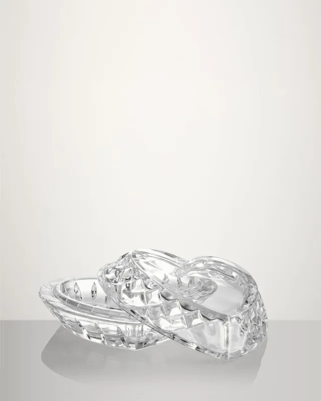 Waterford Giftology Heart smykkeskrin krystal
