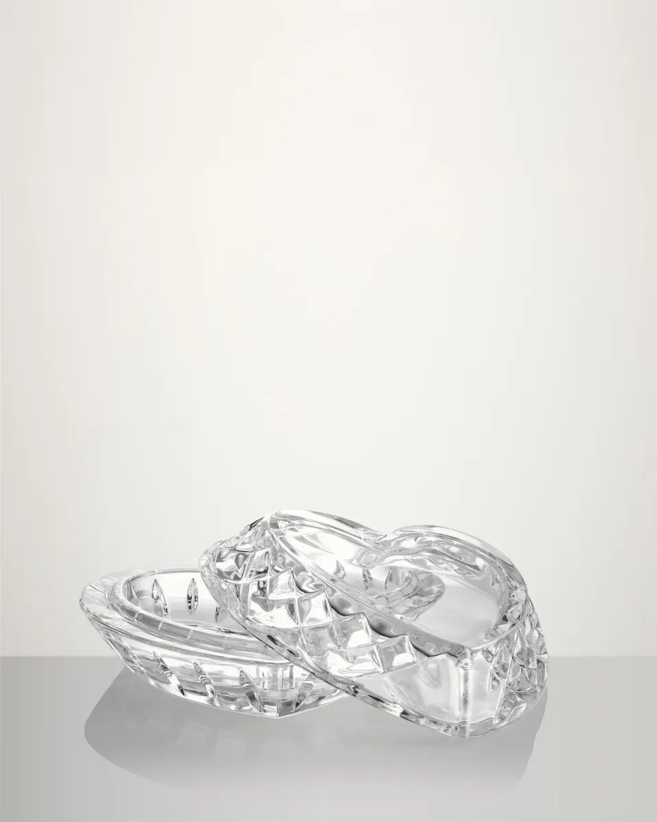 Waterford Giftology Heart smykkeskrin krystal