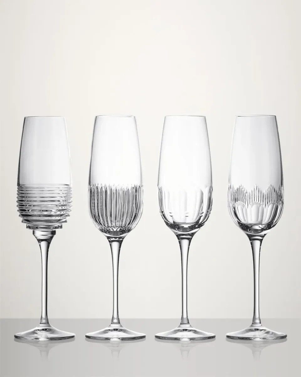 Waterford Mixology Flute champagneglas sæt 4 stk mixed krystal
