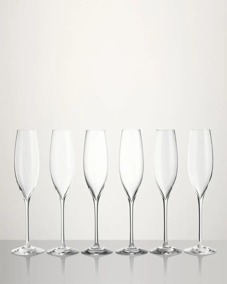 Waterford Elegance champagneglas sæt 6 krystal